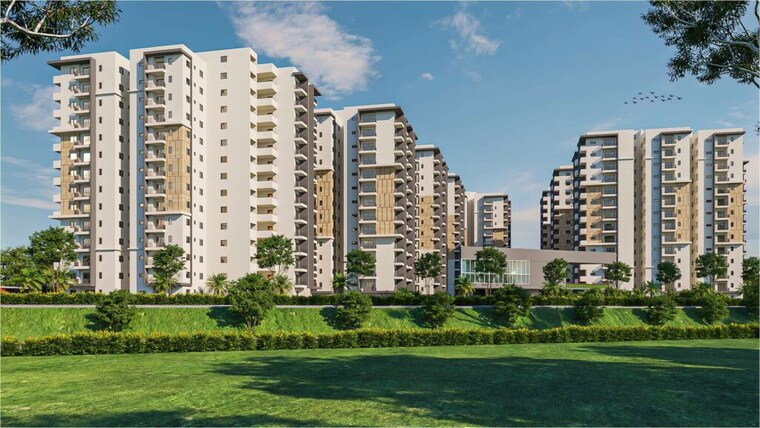 Exterior View, hallmark-pinnacle 3 Bedroom 1700 Sq.Ft. Apartment In Kollur Hyderabad 10580680