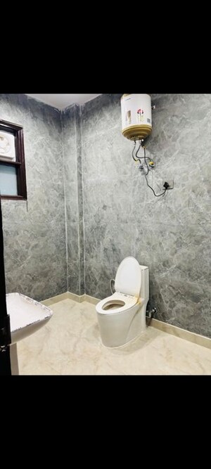 Bathroom in 3 BHK Builder Floor at Kanha Apartments Indirapuram, Shakti Khand 2 – for Rent