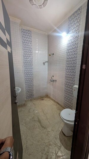 Bathroom in 3 BHK Builder Floor at Kanha Apartments Indirapuram, Shakti Khand 2 – for Rent