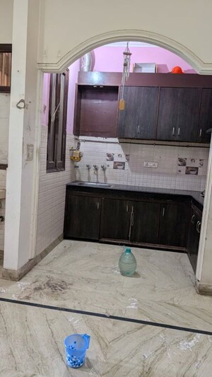 Kitchen in 3 BHK Builder Floor at Kanha Apartments Indirapuram, Shakti Khand 2 – for Rent