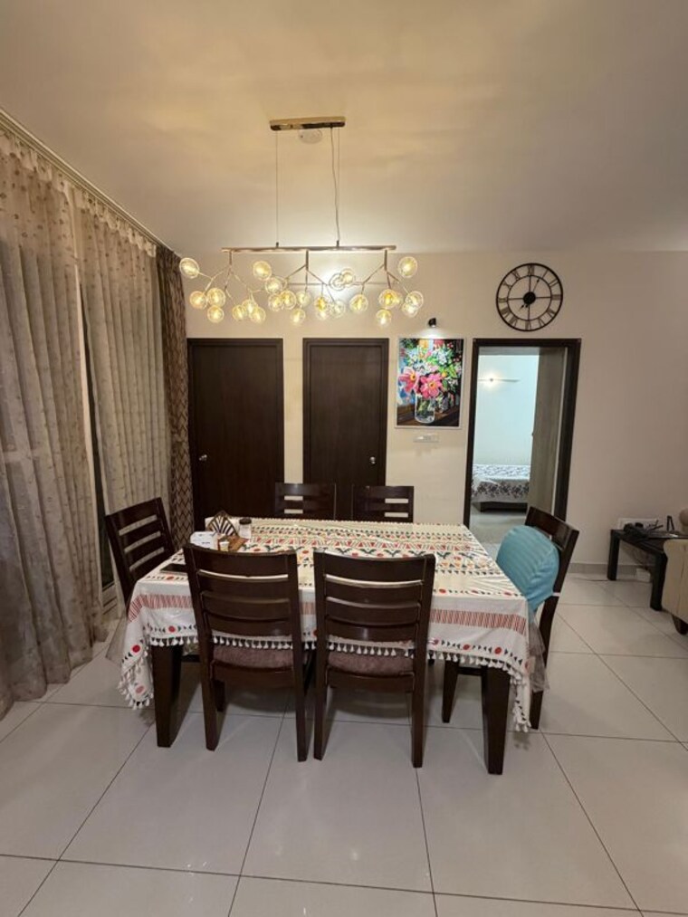 Dining area, puravankara-purva-zenium 3 Bedroom 1600 Sq.Ft. Apartment In Hosahalli Bangalore 10580718