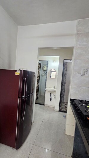Kitchen in 1 BHK Apartment at Krishna Heights Ghansoli, Ghansoli – for Rent
