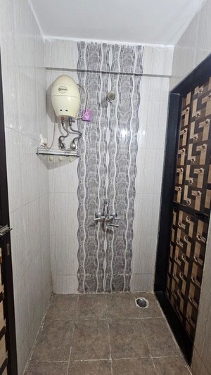 Bathroom in 1 BHK Apartment at Krishna Heights Ghansoli, Ghansoli – for Rent