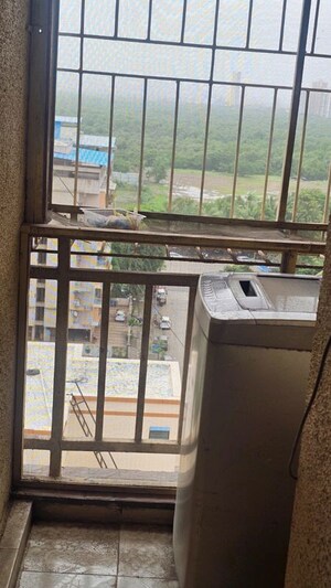 Balcony in 1 BHK Apartment at Krishna Heights Ghansoli, Ghansoli – for Rent