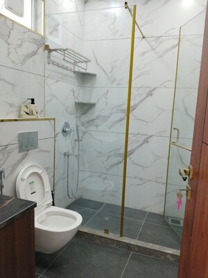 Bathroom in 4 BHK Apartment at Vasant Kunj – for Rent