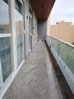 Balcony in 4 BHK Apartment at Vasant Kunj – for Rent