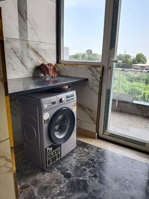 Kitchen in 4 BHK Apartment at Vasant Kunj – for Rent