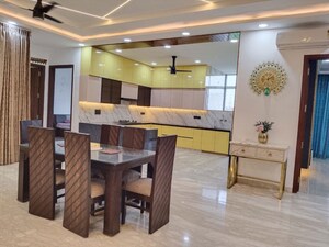 Living Room in 4 BHK Apartment at Vasant Kunj – for Rent