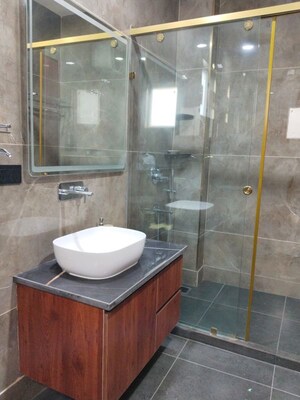 Bathroom in 4 BHK Apartment at Vasant Kunj – for Rent