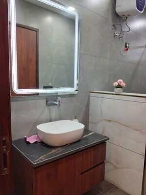 Bathroom in 4 BHK Apartment at Vasant Kunj – for Rent