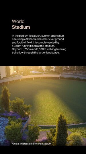 Swimming Pool in 3 BHK Apartment at Sobha One Residences, Hoskote – for Sale