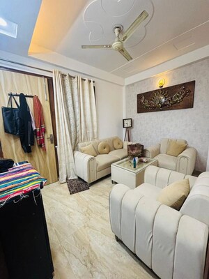 Living Room in 3 BHK Apartment at Vasundhara Sector 4 – for Rent