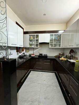 Kitchen in 3 BHK Apartment at Vasundhara Sector 4 – for Rent