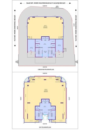Floor Plan in  Office Space at Nexsa Capital, Andheri East – for Sale