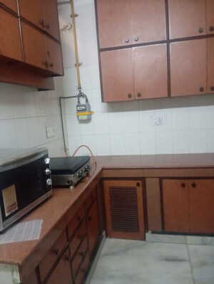 Kitchen in 3 BHK Builder Floor at Defence Colony – for Rent
