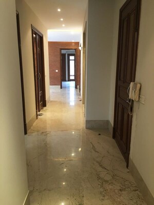 Building Lobby in 4 BHK Apartment at Vasant Vihar – for Rent