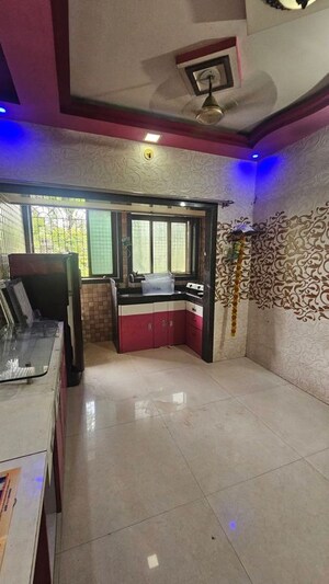 Kitchen/pantry in 1 RK Apartment at Gharonda Housing, Ghansoli – for Rent