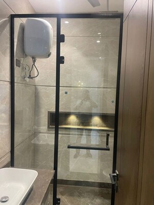 Bathroom in 3 BHK Apartment at Defence Colony – for Rent