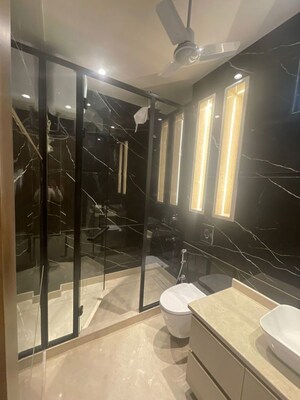 Bathroom in 3 BHK Apartment at Defence Colony – for Rent