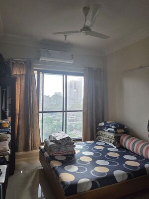 Living Room in 1 BHK Apartment at K Raheja Raheja Residency, Malad East – for Rent