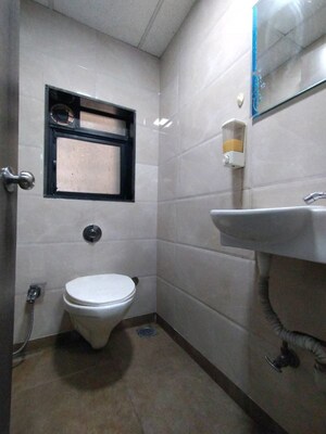 Bathroom in  Office Space at Ellora Fiesta, Sanpada – for Rent