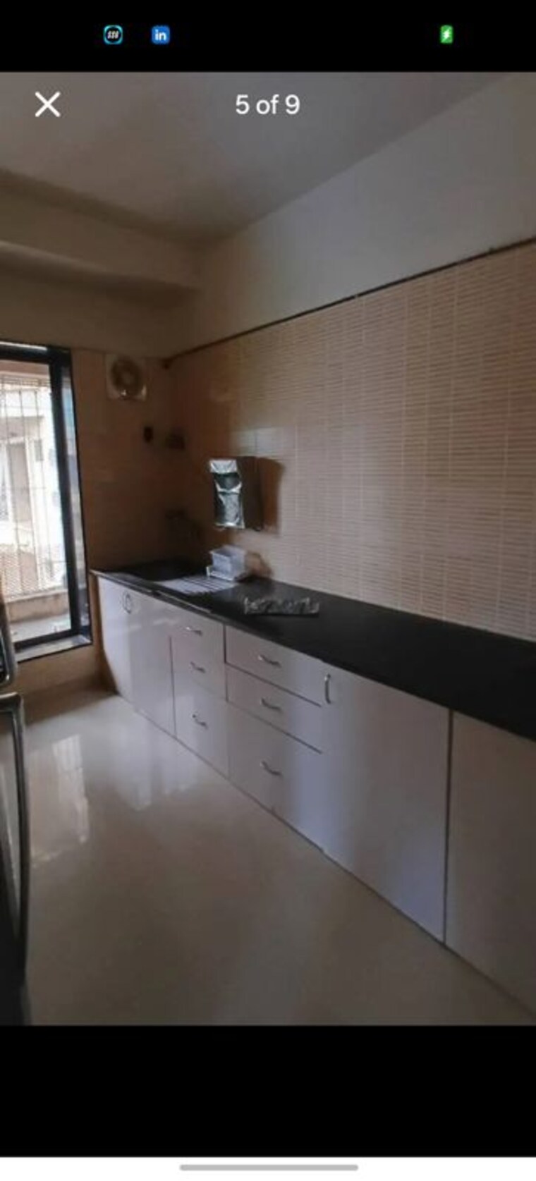 Kitchen, lotus-upvan 4 Bedroom 1400 Sq.Ft. Apartment In Pokhran Road No Two Thane 10580938