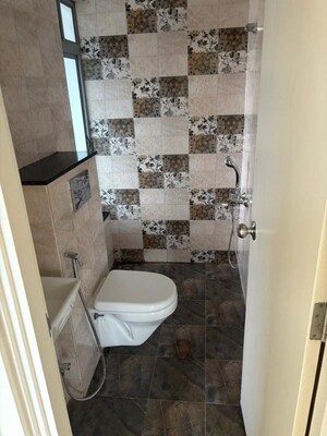 Bathroom in 2 BHK Apartment at Mahindra Happinest Tathawade Phase 1, Tathawade – for Rent