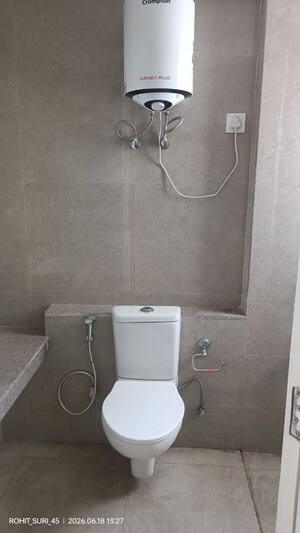 Bathroom in 2 BHK Apartment at Eldeco Live By The Greens, Sector 150 – for Rent