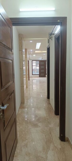 Building Lobby in 3 BHK Apartment at Greater Kailash I – for Rent