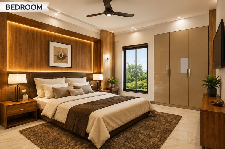 Bedroom, kolenchery 3 Bedroom 1500 Sq.Ft. Villa In Kolenchery Kochi 10580959