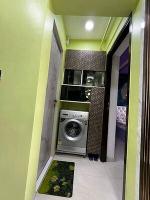 Building Lobby in 1 BHK Apartment at Lodha Crown Kolshet, Kolshet Road – for Rent