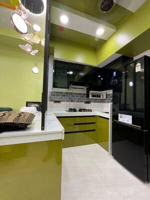 Team Area in 1 BHK Apartment at Lodha Crown Kolshet, Kolshet Road – for Rent