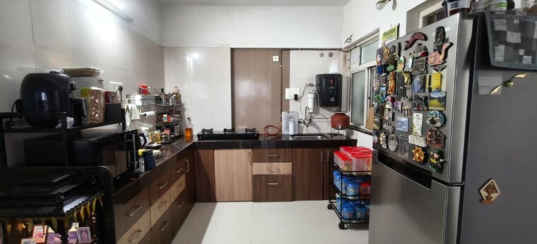 Kitchen, paranjape-schemes-yuthika 3 Bedroom 1100 Sq.Ft. Apartment In Baner Pune 10580991