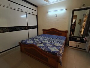 Bedroom in 2 BHK Apartment at Vasant Avenue, Pimple Saudagar – for Rent
