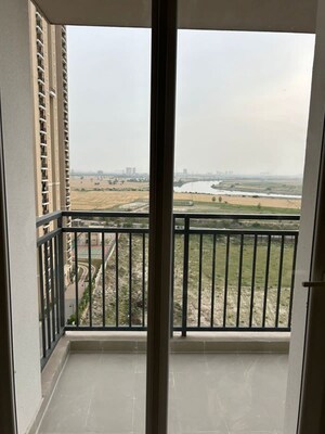 Balcony in 3 BHK Apartment at Eldeco Live By The Greens, Sector 150 – for Rent