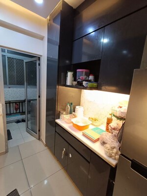Kitchen in 2.5 BHK Apartment at Gulshan Bellina, Sector 16 Greater Noida – for Rent