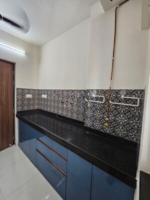 Kitchen in 1 BHK Apartment at Lodha Amara, Kolshet Road – for Rent