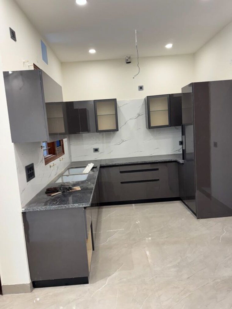 Kitchen, pir machalla 4 Bedroom 1100 Sq.Ft. Independent House In Pir Machalla Zirakpur 10581035