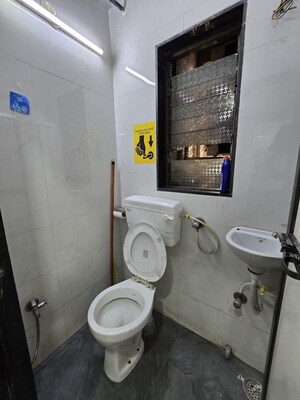 Bathroom in  Office Space at Sanpada – for Rent