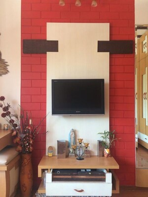 Living Room in 3 BHK Apartment at Kohinoor City Phase I, Kurla – for Rent
