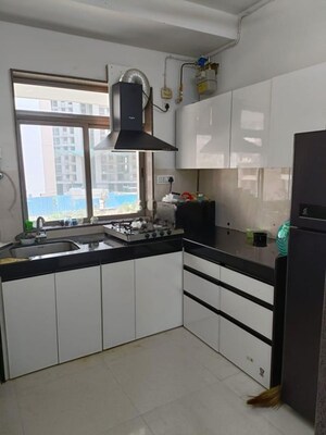 Kitchen in 3 BHK Apartment at Tata Serein, Pokhran Road No Two – for Rent