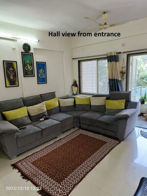 Living Room in 2 BHK Apartment at Wakad – for Sale