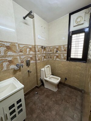 Bathroom in 4 BHK Apartment at Sector 18 Dwarka – for Rent