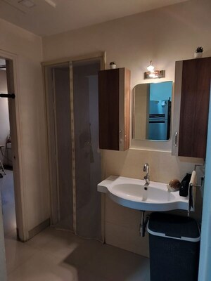 Bathroom in 2 BHK Apartment at The Construction Verve Apartments, Wakad – for Sale