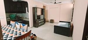 Living Room in 3 BHK Apartment at Mahagun Mahagunpuram, Shastri Nagar – for Rent