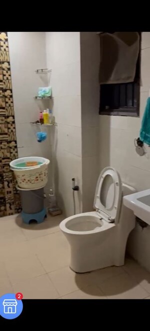 Bathroom in 3 BHK Apartment at Saya Desire Residency, Ahinsa Khand 2 – for Sale