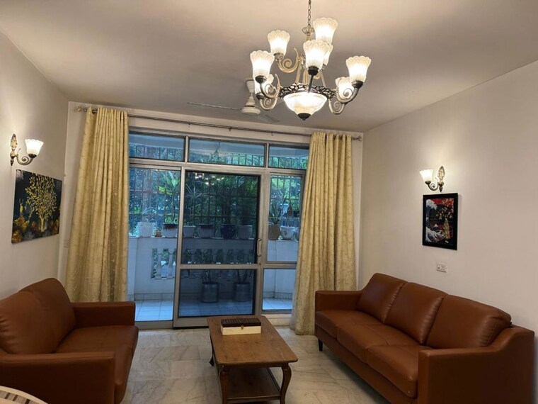 Living Room, kohli-one-housing-malibu-condominiums-high-rise 3 Bedroom 2450 Sq.Ft. Apartment In Sector 47 Gurgaon 10581163