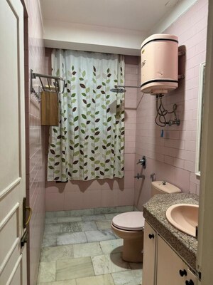 Bathroom in 3 BHK Apartment at Kohli One Housing Malibu Condominiums High Rise, Sector 47 – for Rent