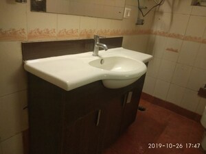 Bathroom in 3 BHK Builder Floor at Greater Kailash – for Rent