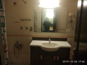 Bathroom in 3 BHK Builder Floor at Greater Kailash – for Rent